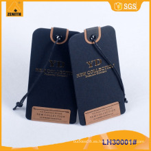 Hangtag de ropa, colgante de ropa, Hangtag de papel LH30001